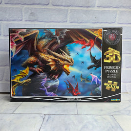Dragon Clan 3D Jigsaw Puzzle Anne Stokes Collection Prime 3D 500 Piece - New