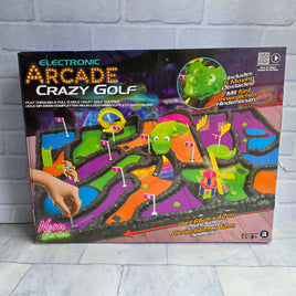 Electronic Arcade Crazy Golf Game - Full 9 Holes - Complete In Box