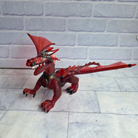 
              Mega Bloks Dragons Fire + Ice Craigfire Translucent Red - Rare
            