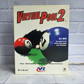 Virtual Pool 2 Big Box PC Game - Complete With Manual + Inserts