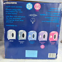 
              Woolworths Mini Coola Portable Fridge Vintage Y2K 2000s Purple Lilac - New In Box
            