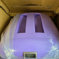 
              Woolworths Mini Coola Portable Fridge Vintage Y2K 2000s Purple Lilac - New In Box
            