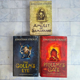 Jonathan Stroud The Bartimeus Trilogy Book Bundle Amulet Samarkand Ptolemys Gate