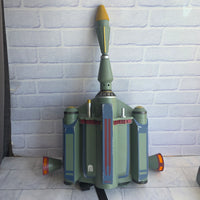 
              Star Wars Boba Fett Jet Pack Bundle Electronic Lights + Sounds Gauntlets Missile
            