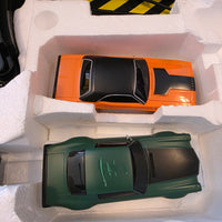 
              Fast & Furious Scalextric C1309 Chevrolet Camaro Dodge Challenger In Box
            