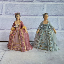Papo Queen Marie Antoinette Figure Bundle Retired Figure Vintage 2007