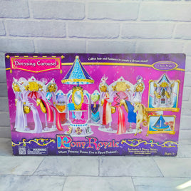 Pony Royale Dressing Carousel Princess Ponies 2 Foot Wide New Sealed