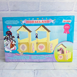 Horseland Stable Playset Horse Stalls + Teeny The Pig Lansay New Sealed