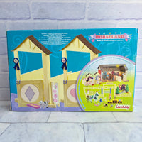 
              Horseland Stable Playset Horse Stalls + Teeny The Pig Lansay New Sealed
            