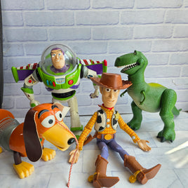 Toy Story Bundle Woody Buzz Lightyear Rex Slinky Talking Thinkaway