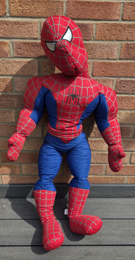 Massive SpiderMan Movie Jumbo Plush Large 100cm Vintage 2001 Toby Maguire