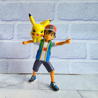 
              Pokemon Ash Ketchum + Pikachu Battle Figure
            