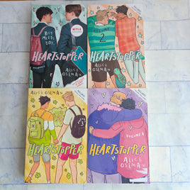 Heartstopper Series Volume 1-4 Alice Oseman Books Collection Set Graphic Novel