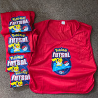
              Pokemon Futsal Football Soccer Training Bibs / Tops  England FA Pikachu
            
