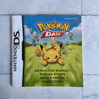 
              Pokemon Dash Nintendo DS Manual Booklet Only - Good Condition
            