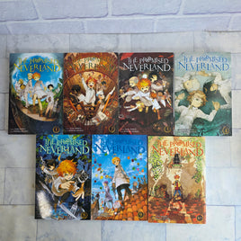 The Promised Neverland Manga Bundle Volume 1 - 4, 8 - 10