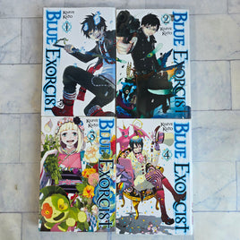 Blue Exorcist Manga Bundle Vol 1 - 4