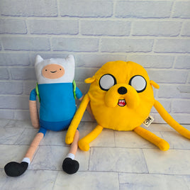 Adventure Time Jake & Finn Plush Toy Bundle Official Cartoon Network