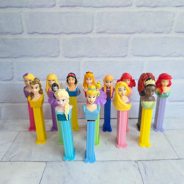 Disney Princess PEZ Bundle 15x PEZ Dispensers Vintage Rare