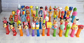 Disney PEZ Bundle 49x PEZ Dispensers Spongebob Muppets Pooh Cars Mickey Paw Patr