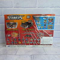 
              Mega Bloks Battle Strikers Battle Top Bundle + Striker Case Rhino Supercharge
            