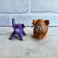 
              Pokémon Rattata + Raticate Figure Bundle Tomy Vintage 1998 CGTSJ
            