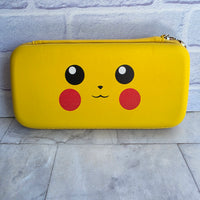 
              Pokémon Pikachu Nintendo Switch Carry Case Bundle   Pikachu themed Nintendo Switch Carry Case with 4x Pikachu Thumbgrips.  Also includes brand new screen protector.
            