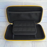 
              Pokémon Pikachu Nintendo Switch Carry Case Bundle   Pikachu themed Nintendo Switch Carry Case with 4x Pikachu Thumbgrips.  Also includes brand new screen protector.
            