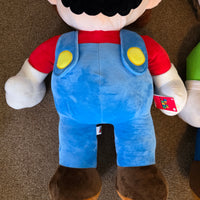 
              Super Mario + Luigi Jumbo Plush Bundle 40" Large Giant Soft Toy Nintendo
            