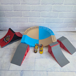 Tech Deck Ramp Bundle + Bowl + Finger Boards