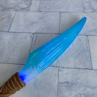 
              Avatar Blue Na'Vi Knife Dagger Electronic Light Up - Disney World Theme Park Rare
            