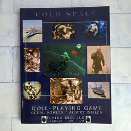 Cold Space RPG Role Playing Game Core Book Vintage - Bowley Flying Mice