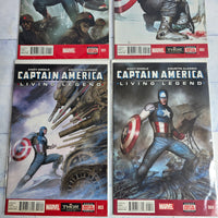 
              Captain America Living Legend Comic Bundle Issue 1 - 4 Complete Set Bag + Board
            