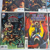 
              King In Black Comic Bundle Issue 1 - 4 + Issue 1 Captain America + Black Knight
            
