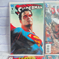 
              Superman Batman Comic Bundle ALL Issue 1 + Lenticular Captain America Avengers
            