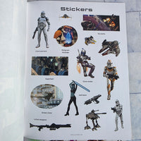 
              Star Wars Episode 1 Ultimate Sticker Book Bundle Jedi vs Sith Clone Army Galaxy
            
