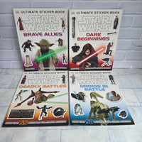 
              Star Wars Episode 1 Ultimate Sticker Book Bundle Brave Allies Dark Beginnings
            