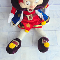 
              Pardoes Magic Jester mascot Efteling Theme park Netherlands Plush - Hard Head
            