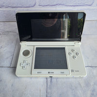 
              Nintendo 3DS Ice White Console Bundle Mario Games + Charger
            