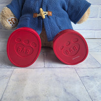 
              Paddington Bear Build A Bear with Outfit + Red Boots Set 2012
            
