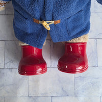 
              Paddington Bear Build A Bear with Outfit + Red Boots Set 2012
            