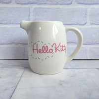 
              Hello Kitty Tea Party Set For 4 People - Cup Saucer Milk Jug Sugar Bowls - New
            