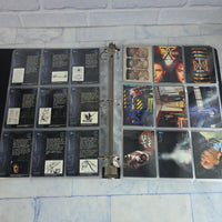 
              X Files Topps Cards Binder  Season 1 2 & 3 In Folder Foils Filled With Cards
            
