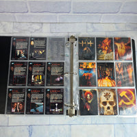 
              X Files Topps Cards Binder  Season 1 2 & 3 In Folder Foils Filled With Cards
            