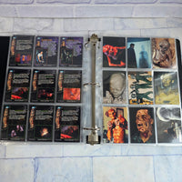 
              X Files Topps Cards Binder  Season 1 2 & 3 In Folder Foils Filled With Cards
            