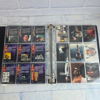 
              X Files Topps Cards Binder  Season 1 2 & 3 In Folder Foils Filled With Cards
            