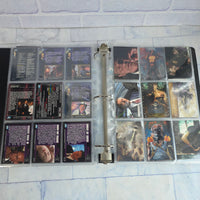 
              X Files Topps Cards Binder  Season 1 2 & 3 In Folder Foils Filled With Cards
            