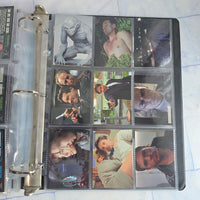 
              X Files Topps Cards Binder  Season 1 2 & 3 In Folder Foils Filled With Cards
            