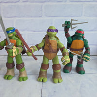 
              Teenage Mutant Ninja Turtles Figure Bundle With Weapons Krang Rocksteady Beebop
            