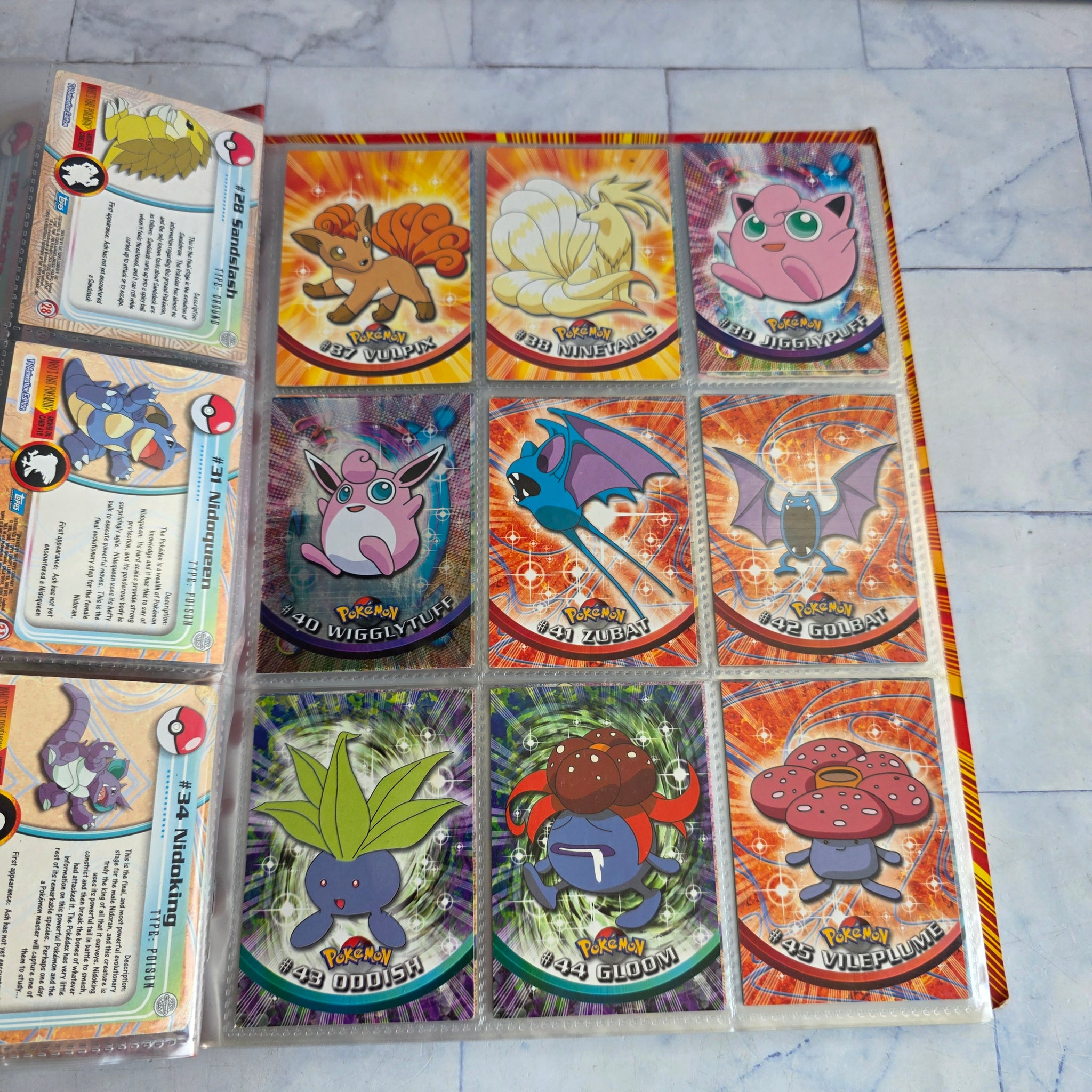 binder for jumbo pokemon cards Topps Pokémon Card Collection Job Lot Collection In Folder Binder Pika| Dungeons and Joypads